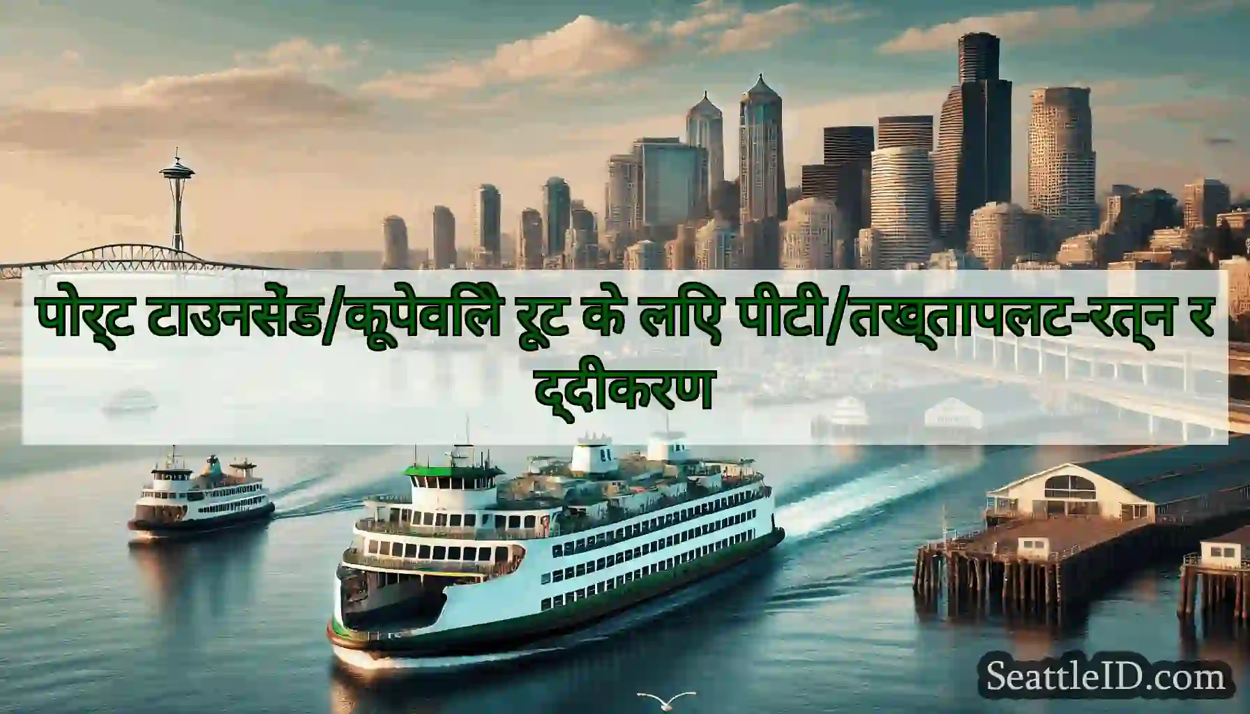 पोर्ट टाउनसेंड/कूपेविले रूट के लिए