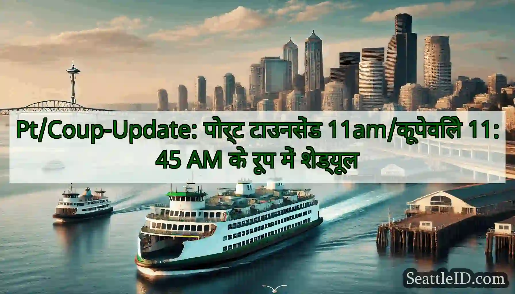 Pt/Coup-Update: पोर्ट टाउनसेंड 11am/कूपेविले