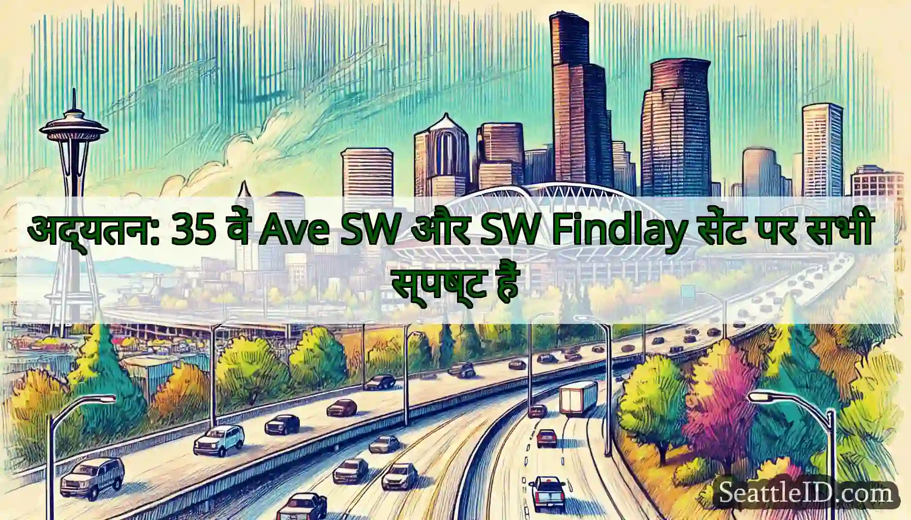 अद्यतन: 35 वें Ave SW और SW Findlay सेंट पर सभी