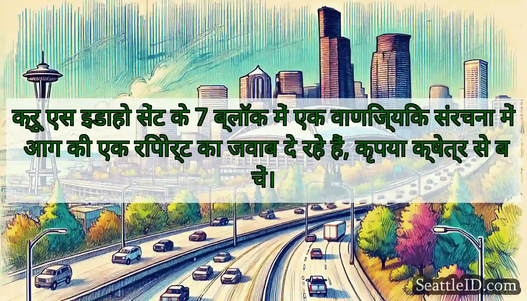 क्रू एस इडाहो सेंट के 7 ब्लॉक में एक वाणिज्यिक