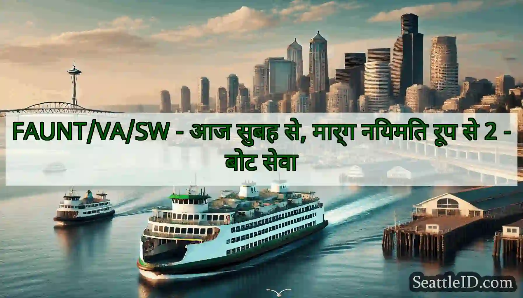 FAUNT/VA/SW - आज सुबह से, मार्ग नियमित रूप से 2
