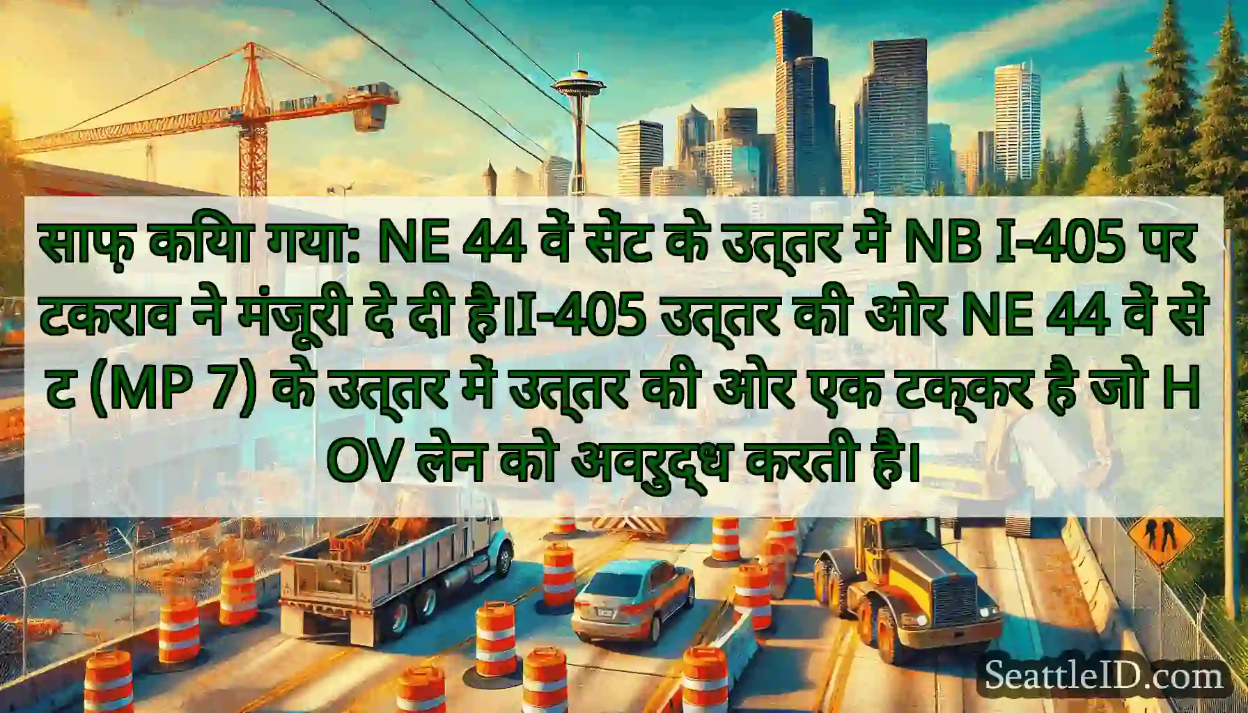 साफ़ किया गया: NE 44 वें सेंट के उत्तर में NB