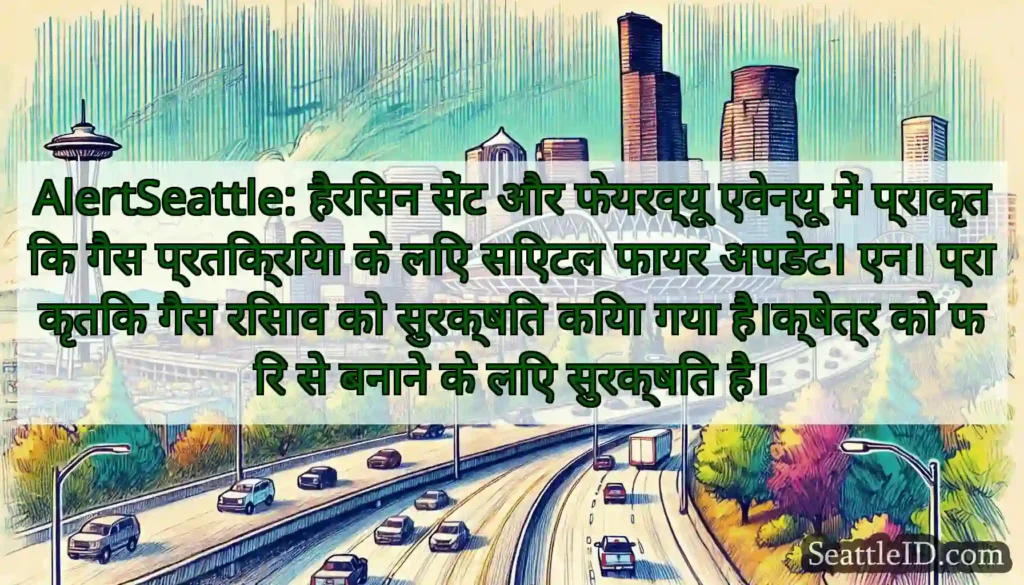 AlertSeattle: हैरिसन सेंट और फेयरव्यू एवेन्यू में