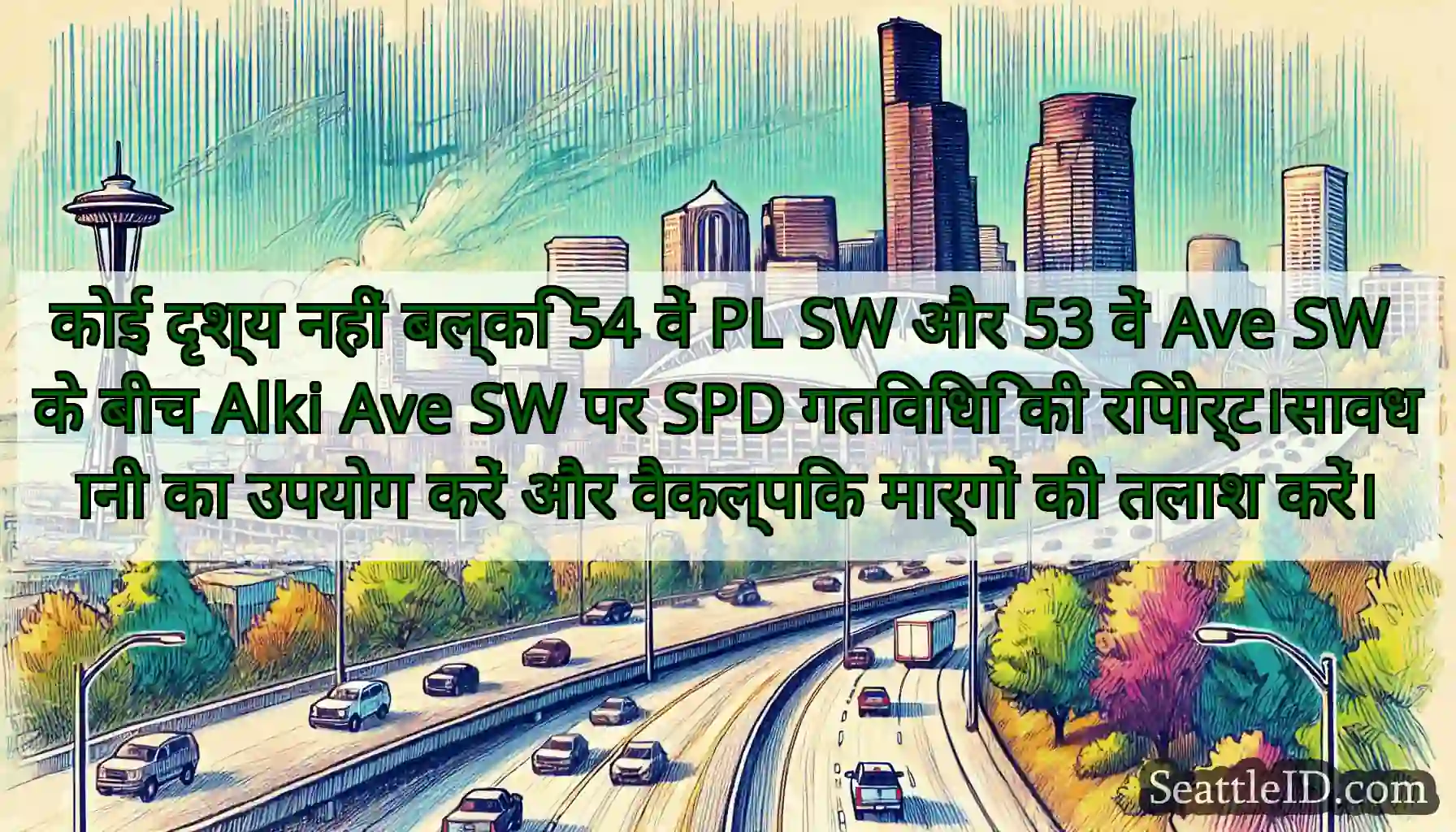 कोई दृश्य नहीं बल्कि 54 वें PL SW और 53 वें Ave