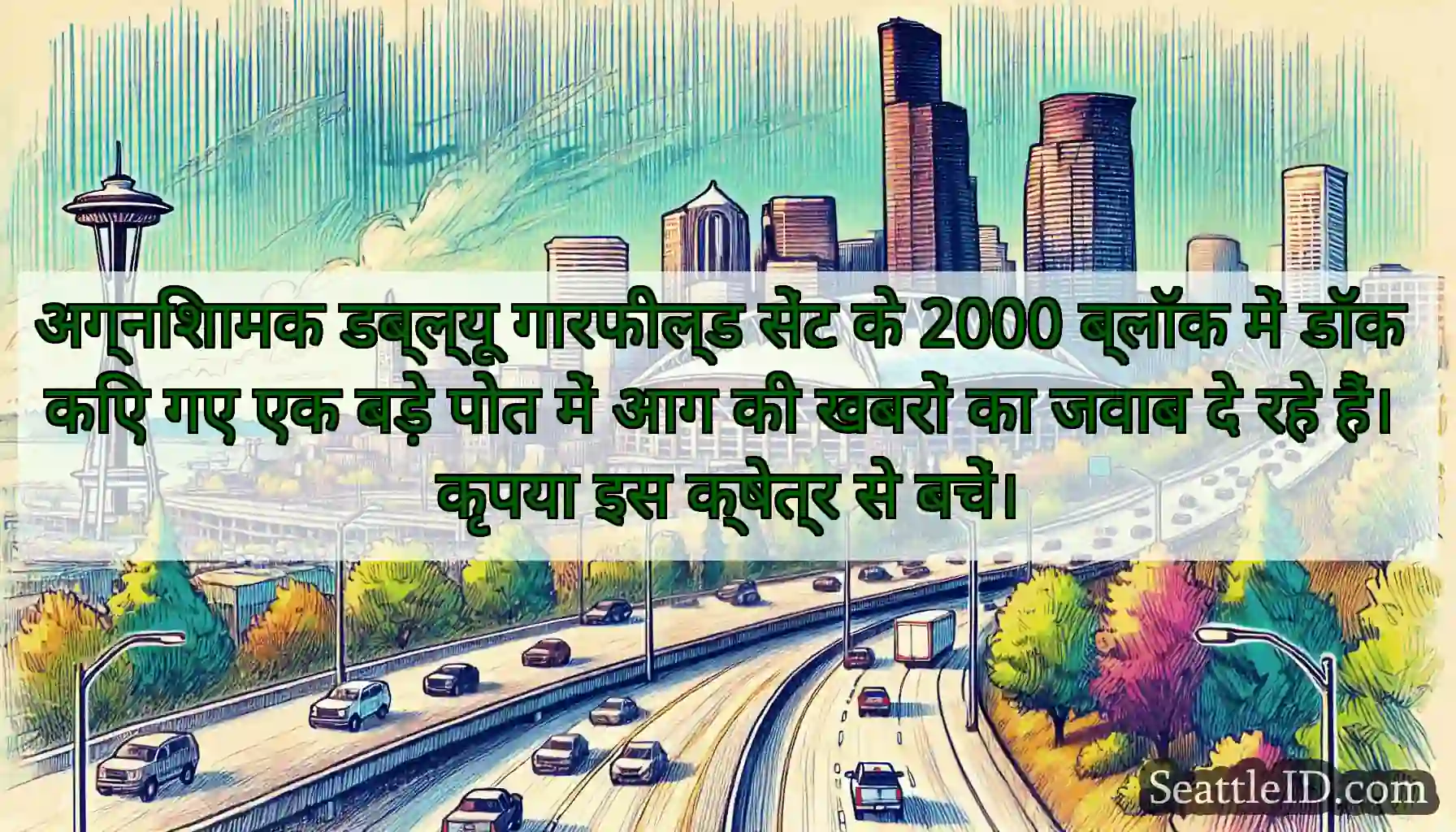 अग्निशामक डब्ल्यू गारफील्ड सेंट के 2000 ब्लॉक में