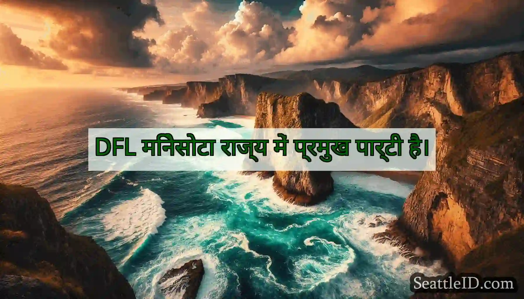 DFL मिनेसोटा राज्य में प्रमुख पार्टी है।