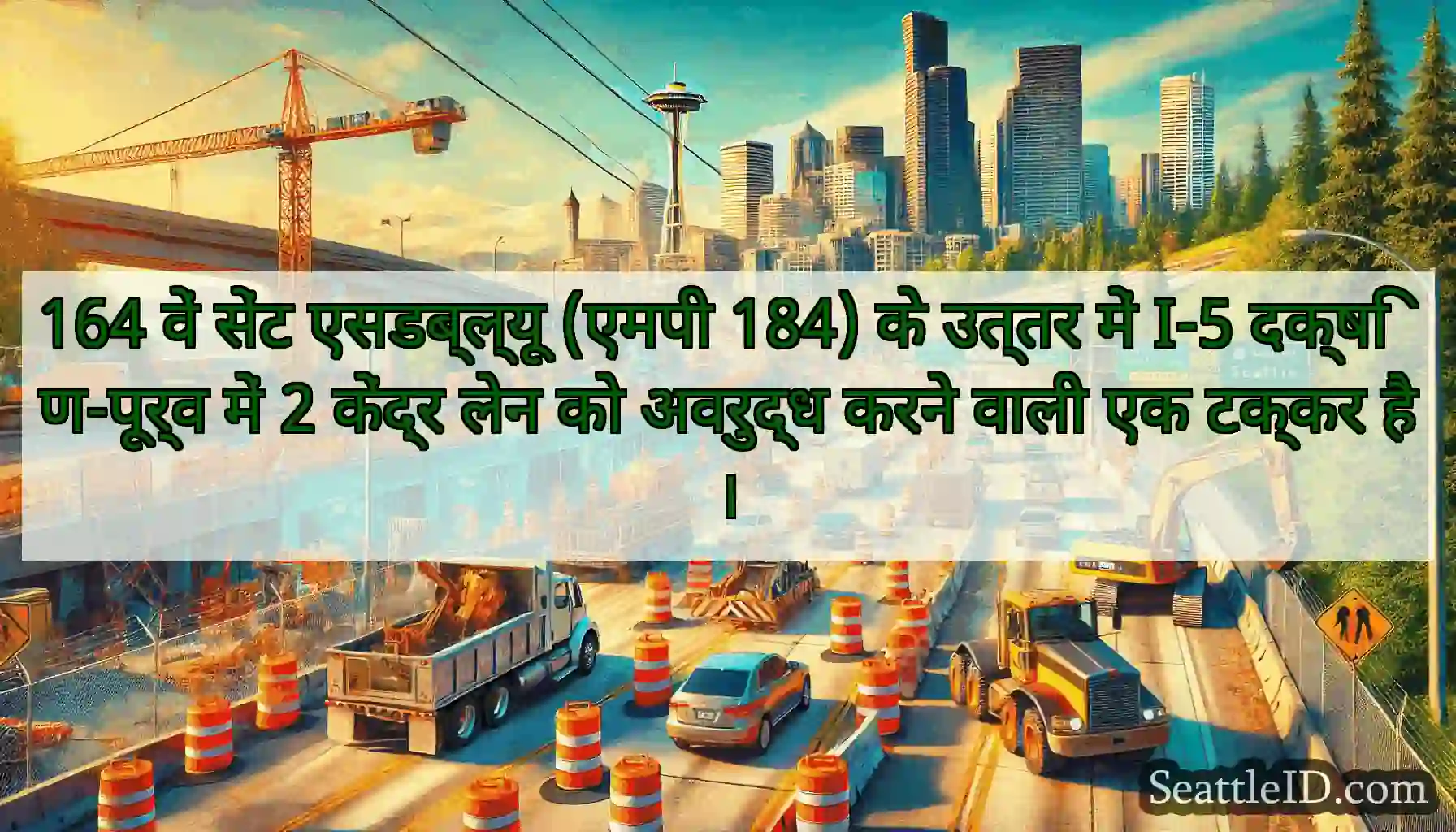 164 वें सेंट एसडब्ल्यू (एमपी 184) के उत्तर में