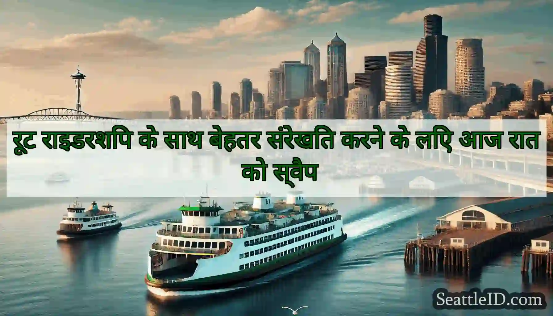 रूट राइडरशिप के साथ बेहतर संरेखित करने के लिए आज
