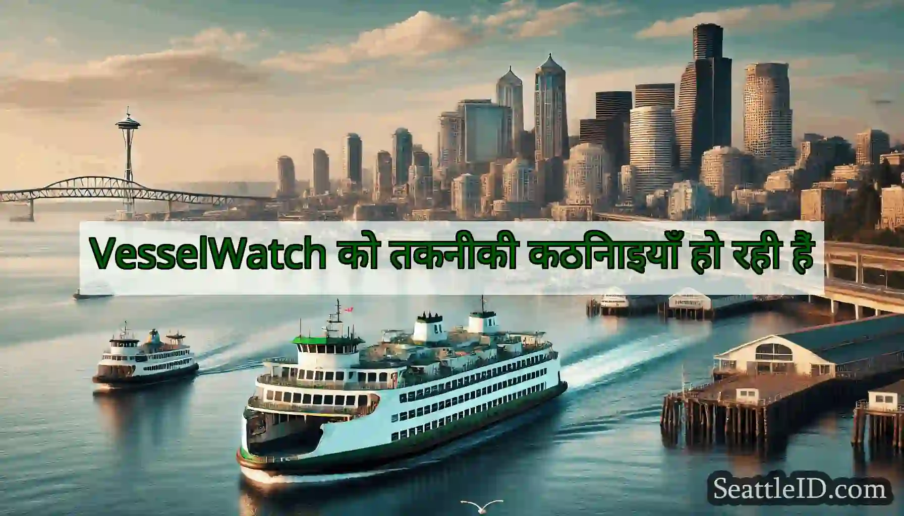 VesselWatch को तकनीकी कठिनाइयाँ हो रही हैं