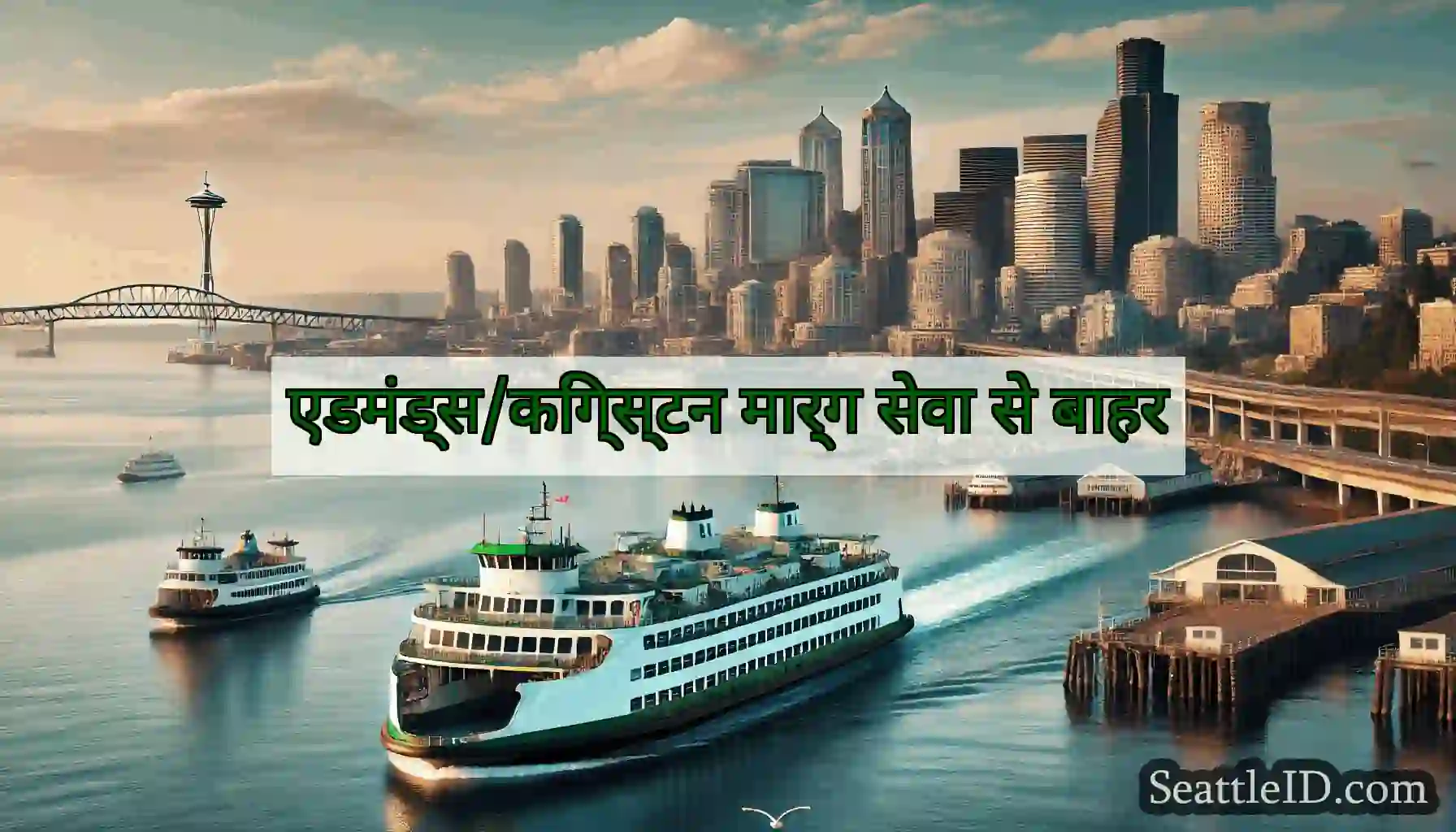 एडमंड्स/किंग्स्टन मार्ग सेवा से बाहर