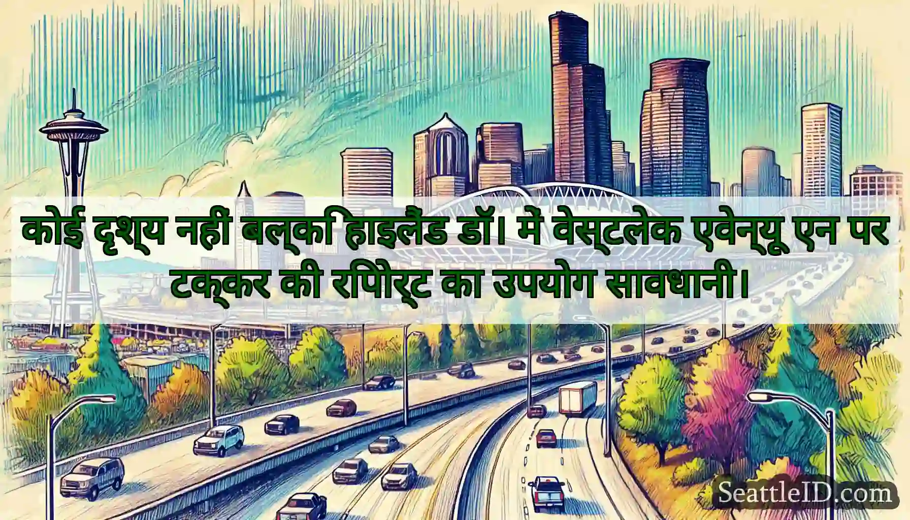 कोई दृश्य नहीं बल्कि हाइलैंड डॉ। में वेस्टलेक