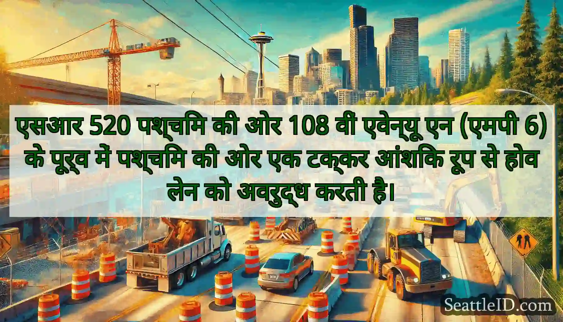 एसआर 520 पश्चिम की ओर 108 वीं एवेन्यू एन (एमपी 6)