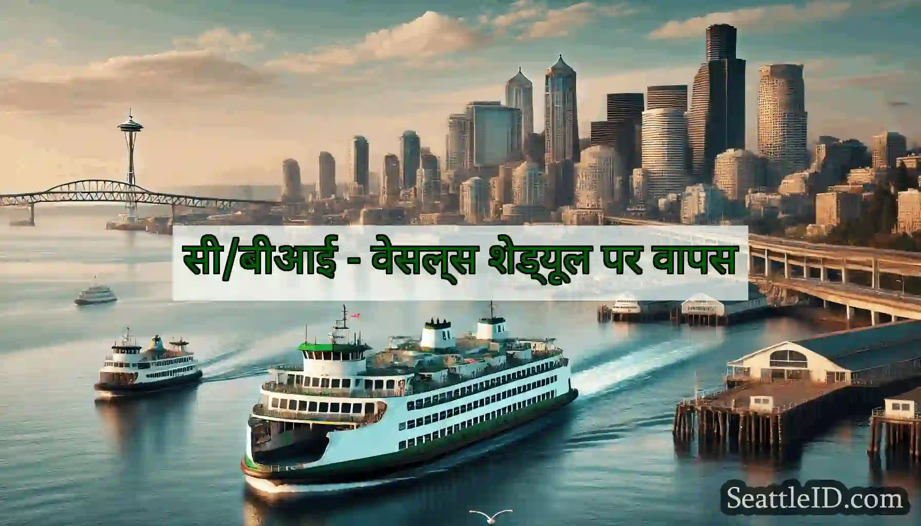 सी/बीआई - वेसल्स शेड्यूल पर वापस