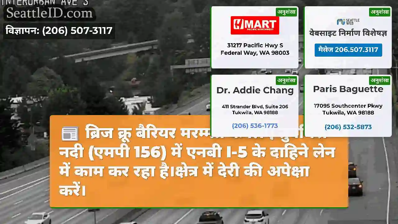 ब्रिज क्रू बैरियर मरम्मत के लिए तुवमिश नदी (एमपी
