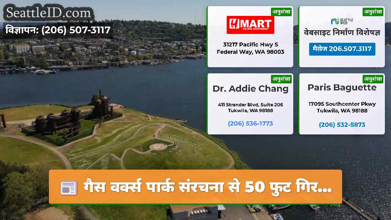 गैस वर्क्स पार्क संरचना से 50 फुट गिर...