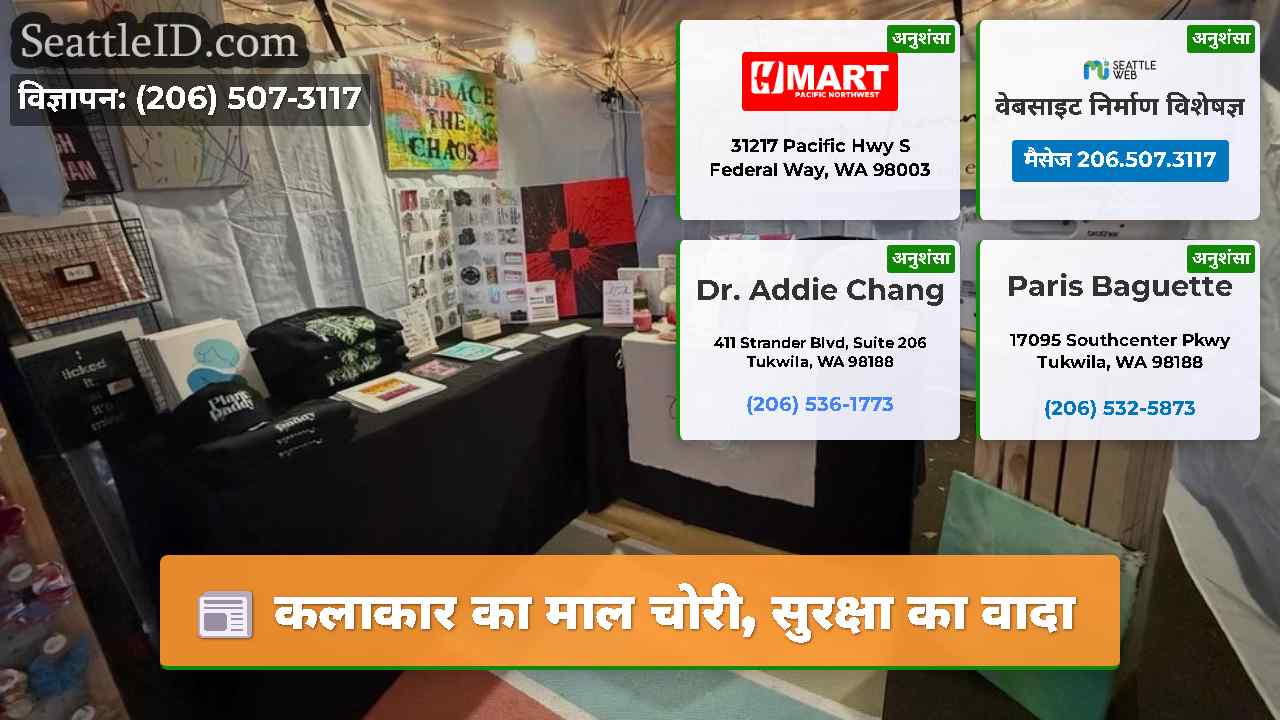 कलाकार का माल चोरी सुरक्षा का वादा