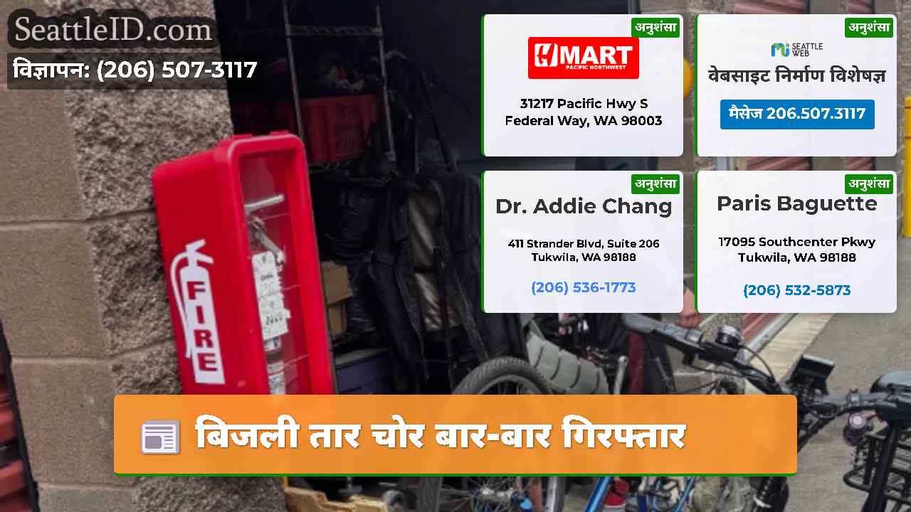 बिजली तार चोर बार-बार गिरफ्तार
