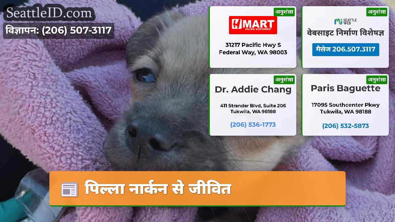पिल्ला नार्कन से जीवित