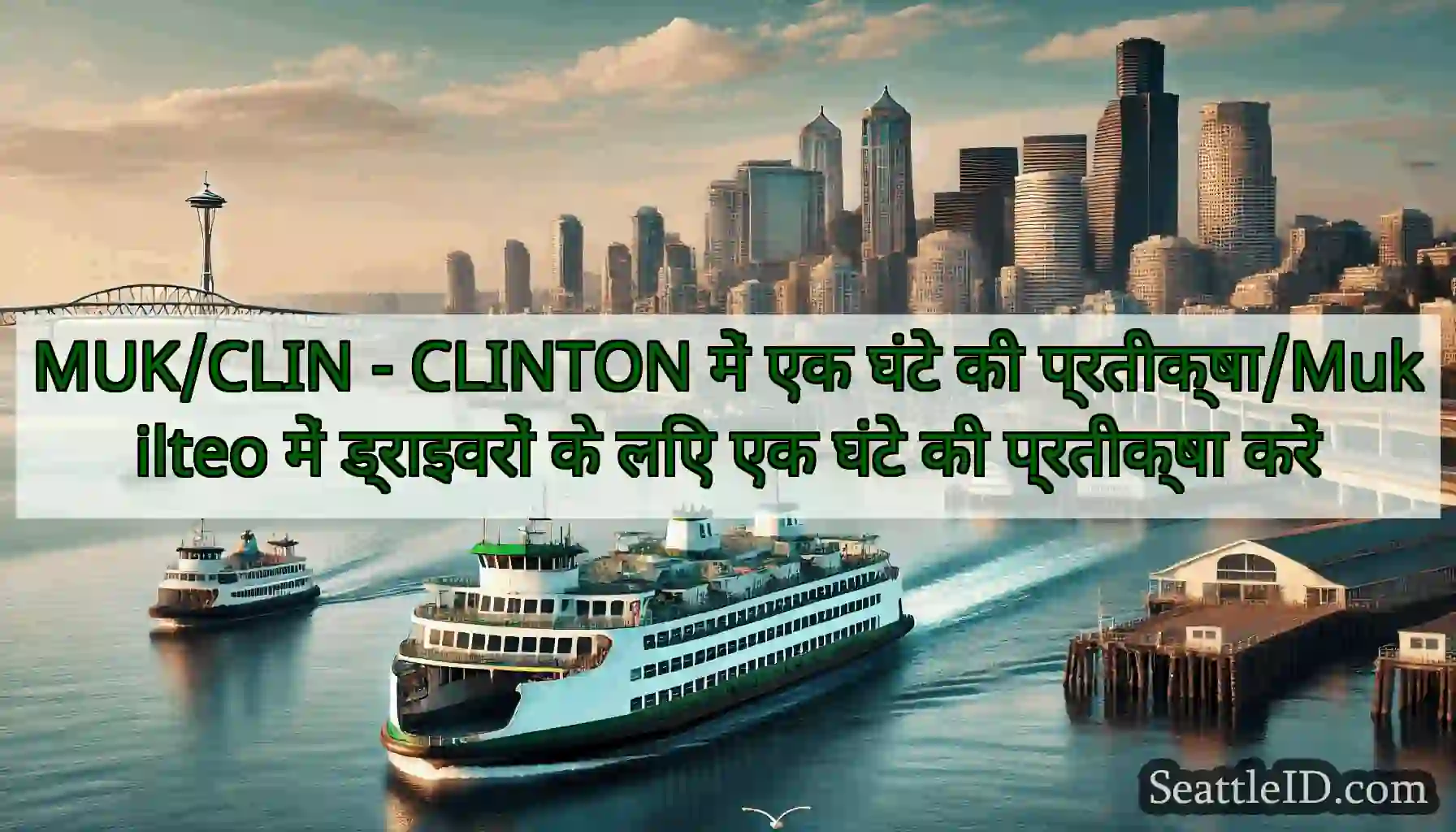 MUK/CLIN - CLINTON में एक घंटे की