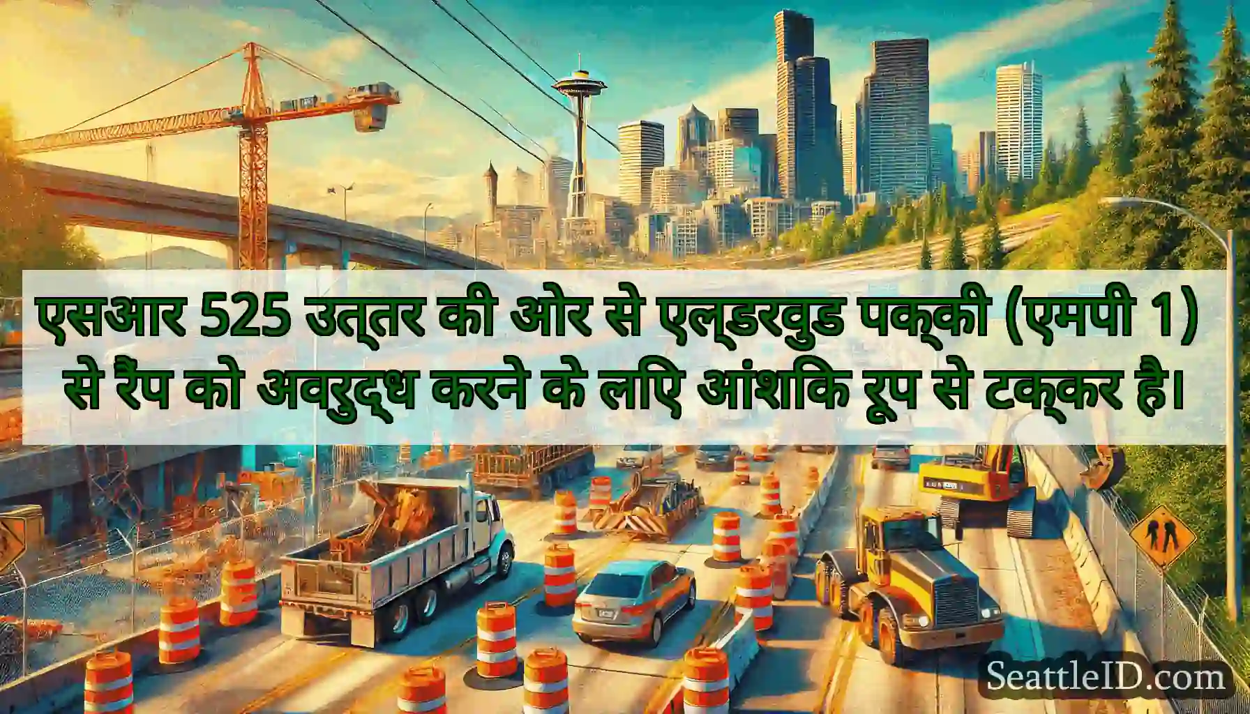एसआर 525 उत्तर की ओर से एल्डरवुड पक्की (एमपी 1)
