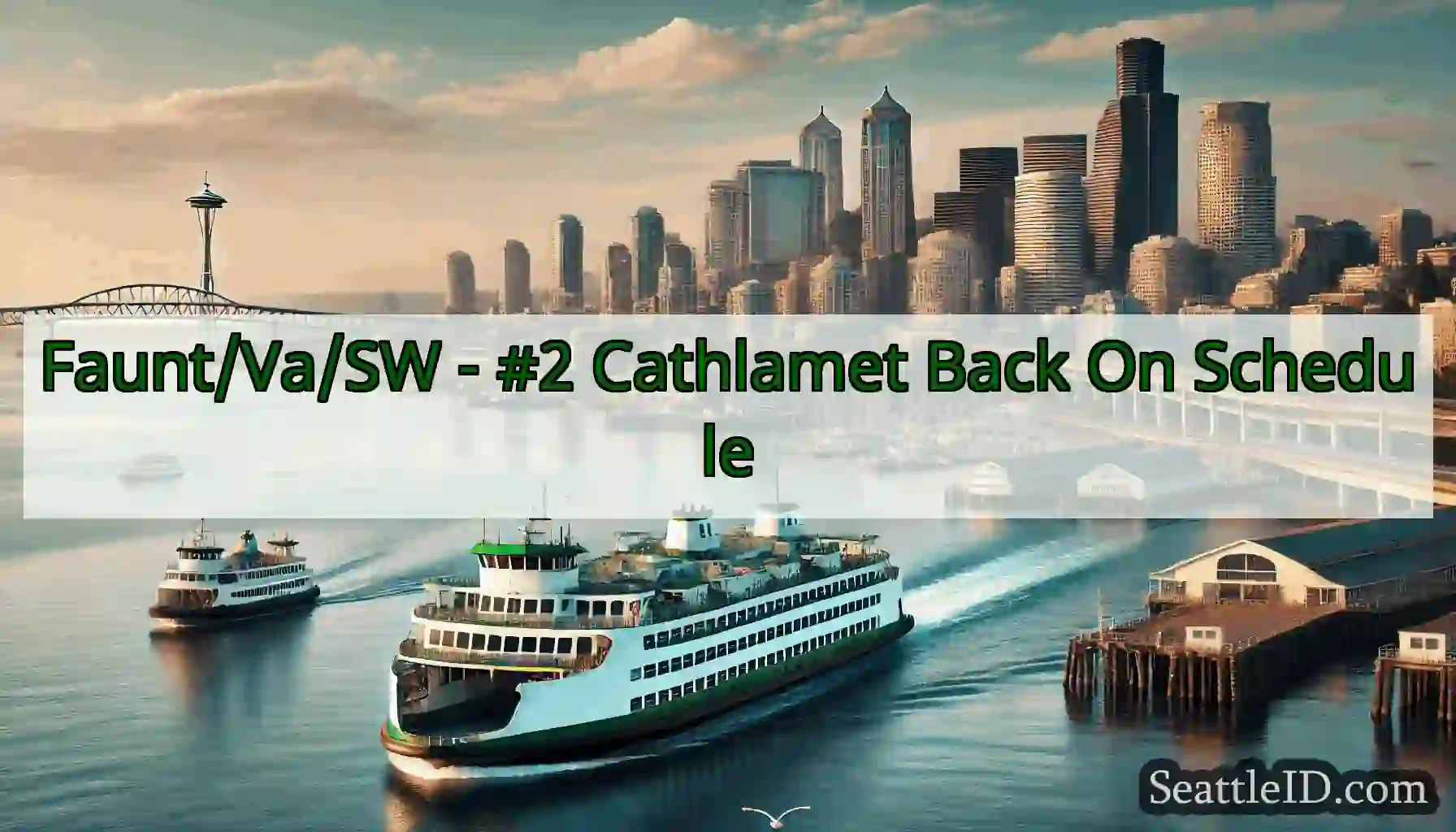 Faunt/Va/SW - #2 Cathlamet Back On Schedule