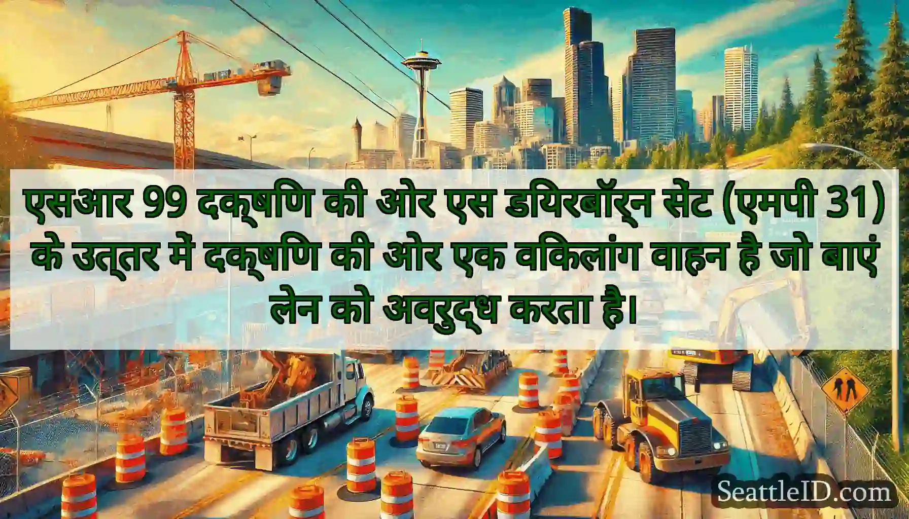 एसआर 99 दक्षिण की ओर एस डियरबॉर्न सेंट (एमपी 31)
