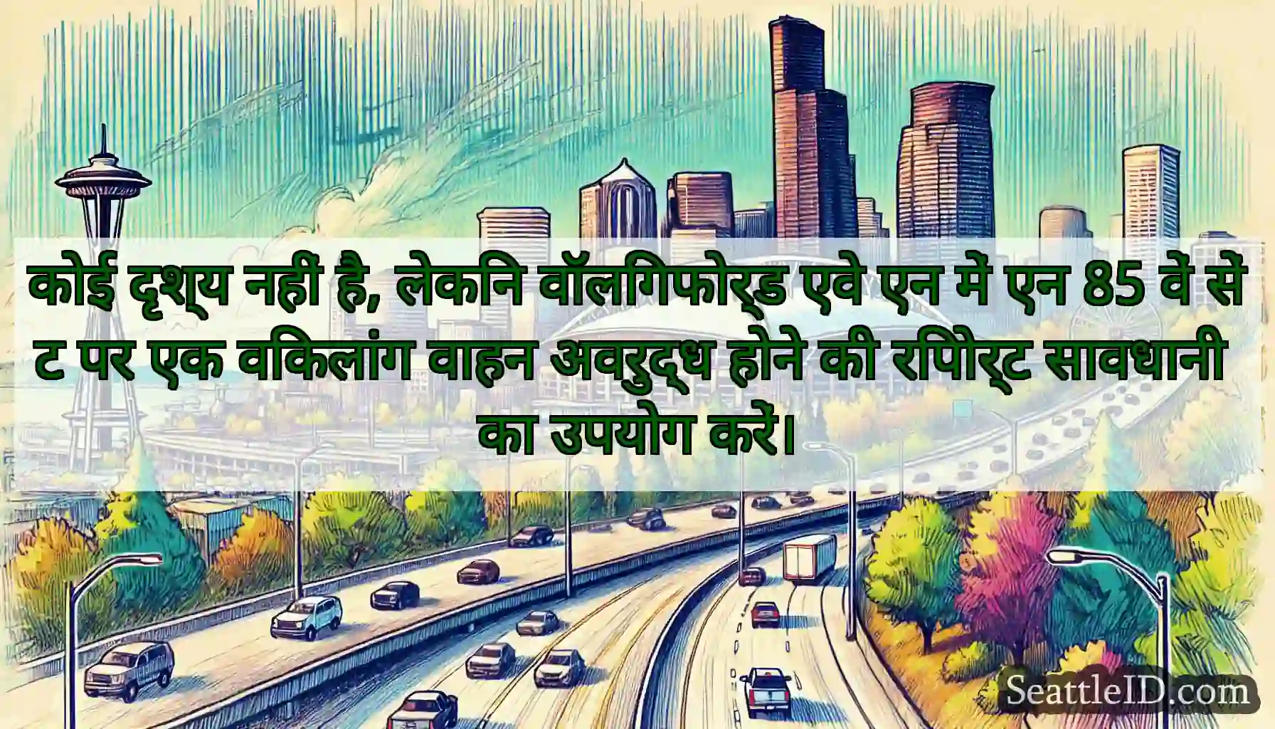 कोई दृश्य नहीं है, लेकिन वॉलिंगफोर्ड एवे एन में