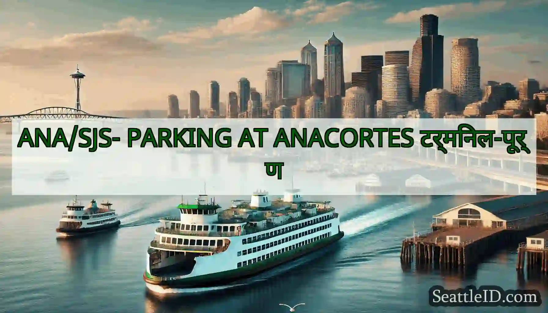 ANA/SJS- PARKING AT ANACORTES टर्मिनल-पूर्ण