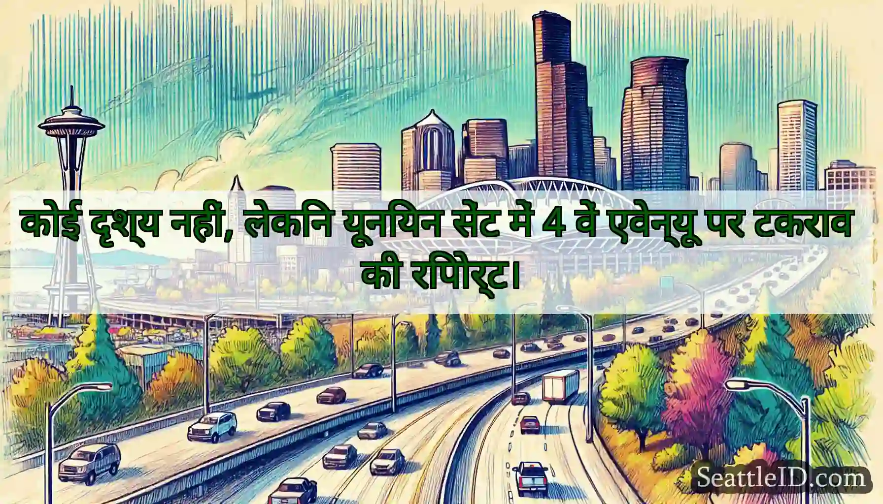 कोई दृश्य नहीं, लेकिन यूनियन सेंट में 4 वें