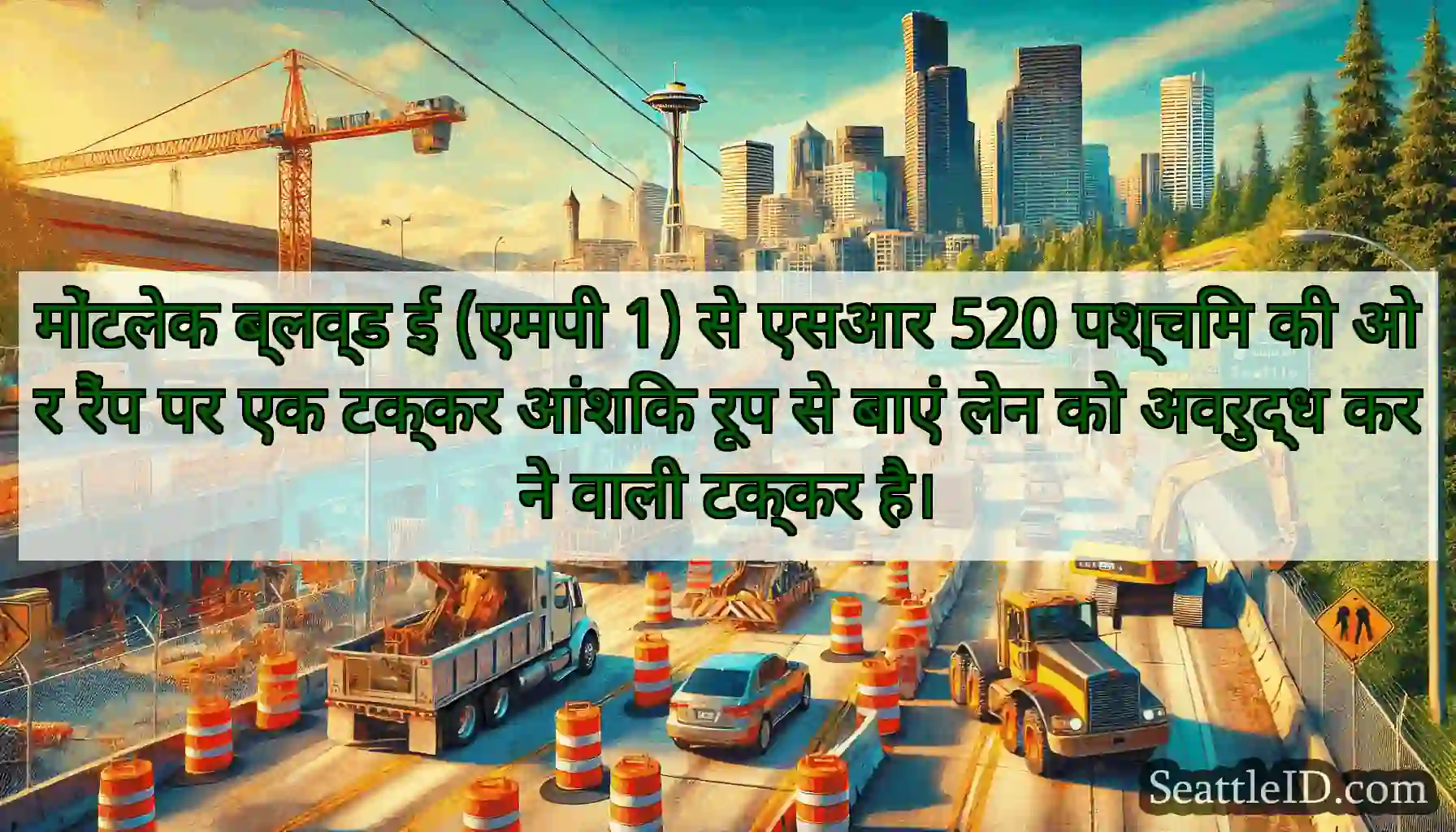 मोंटलेक ब्लव्ड ई (एमपी 1) से एसआर 520 पश्चिम की