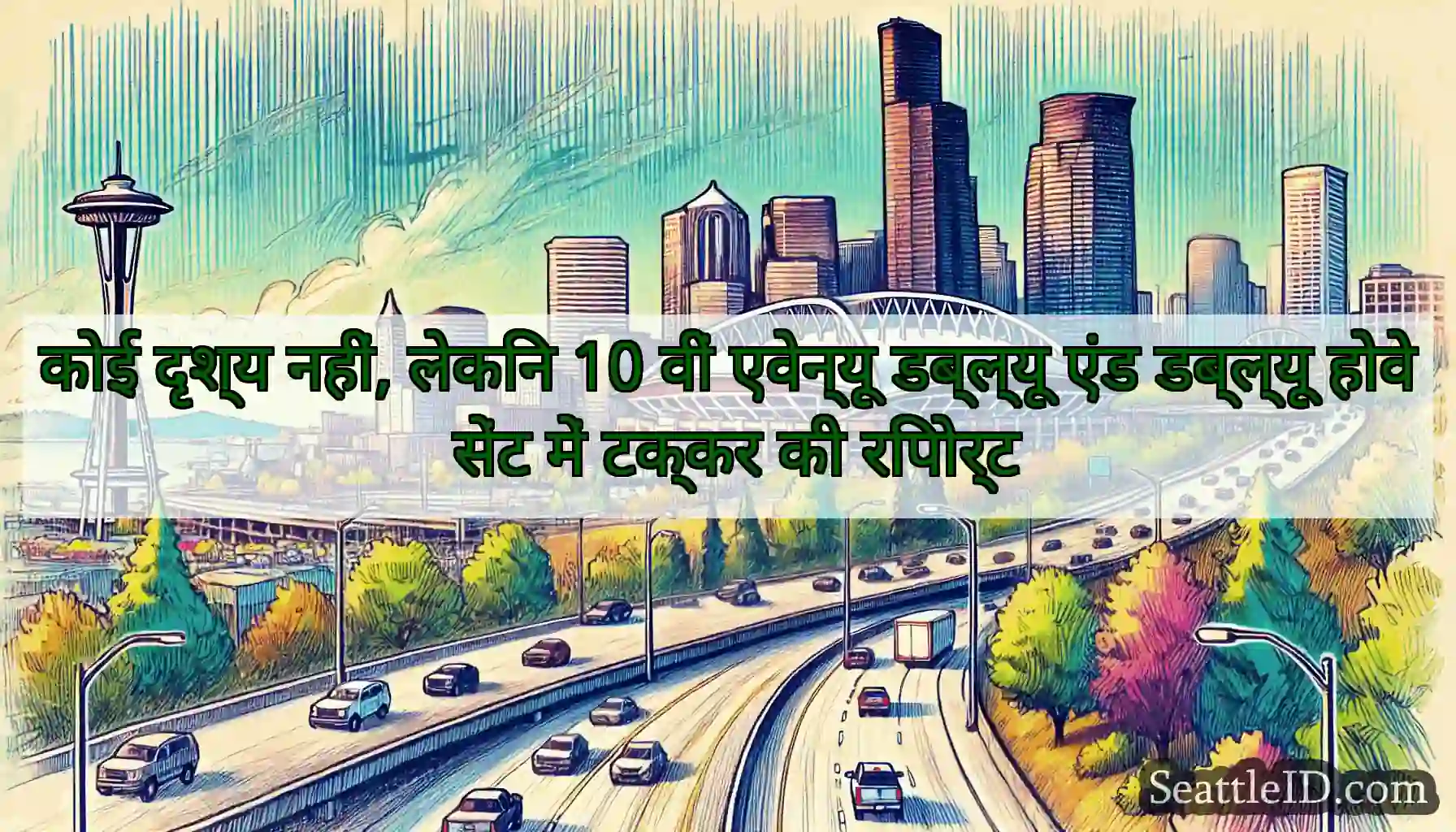 कोई दृश्य नहीं, लेकिन 10 वीं एवेन्यू डब्ल्यू एंड