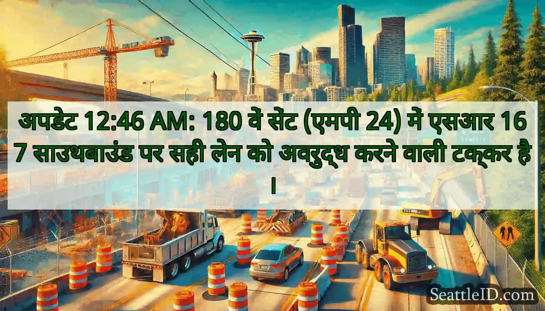 अपडेट 12:46 AM: 180 वें सेंट (एमपी 24) में एसआर