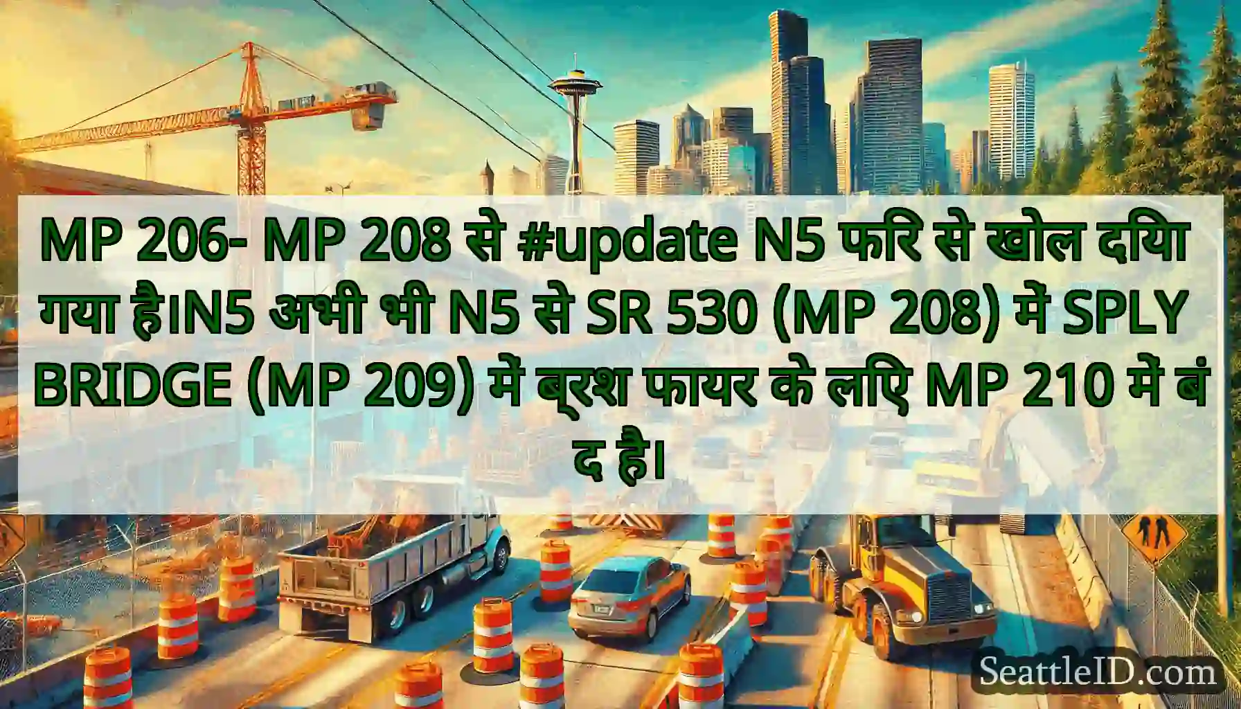 MP 206- MP 208 से #update N5 फिर से खोल दिया गया