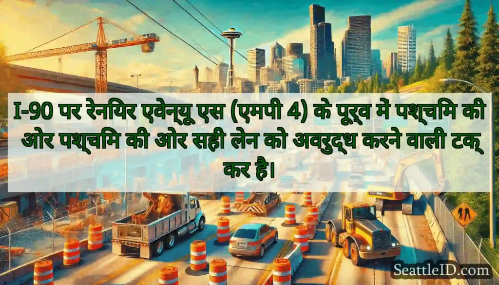 I-90 पर रेनियर एवेन्यू एस (एमपी 4) के पूर्व में