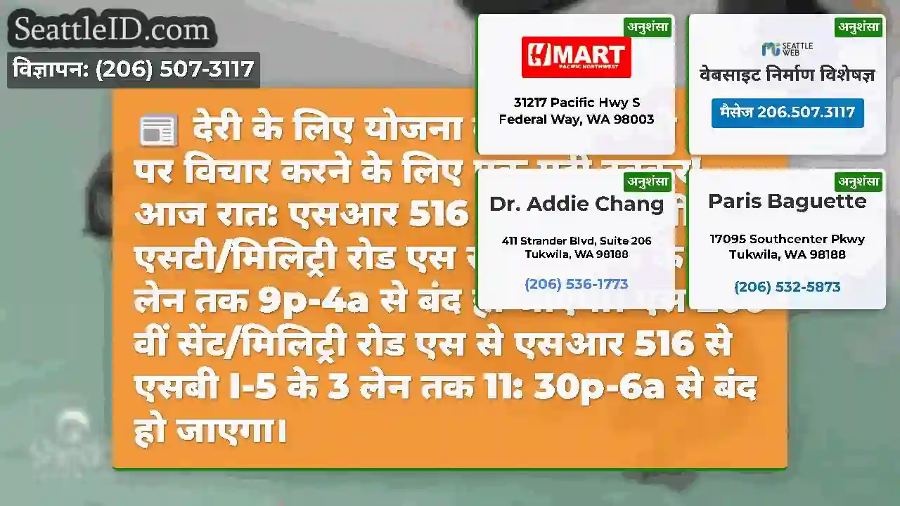 देरी के लिए योजना बनाने या सभी मार्गों पर विचार