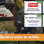 सिनालोआ कार्टेल 19 आरोपित