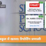 स्कूल में खतरा रिपोर्टिंग प्रणाली