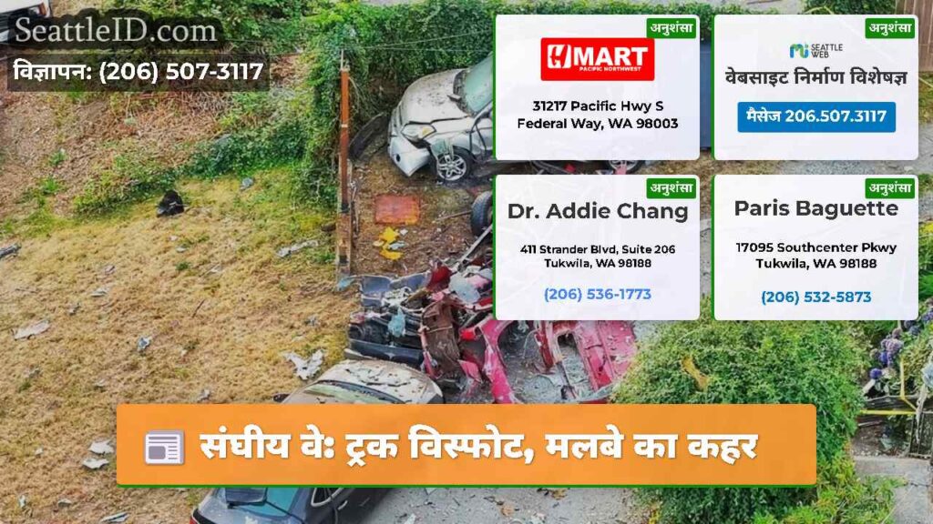 संघीय वे: ट्रक विस्फोट, मलबे का कहर