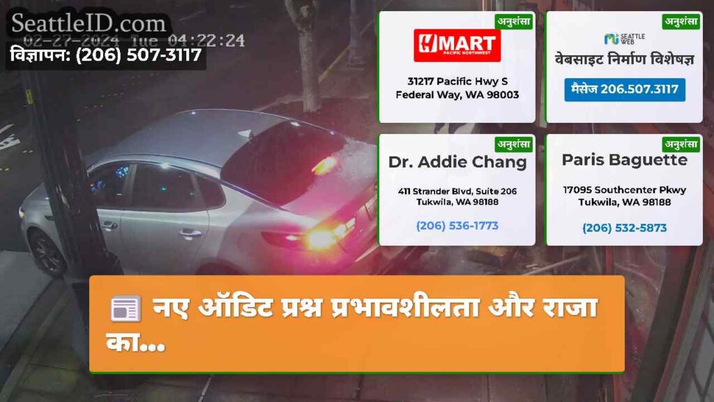 नए ऑडिट प्रश्न प्रभावशीलता और राजा का...