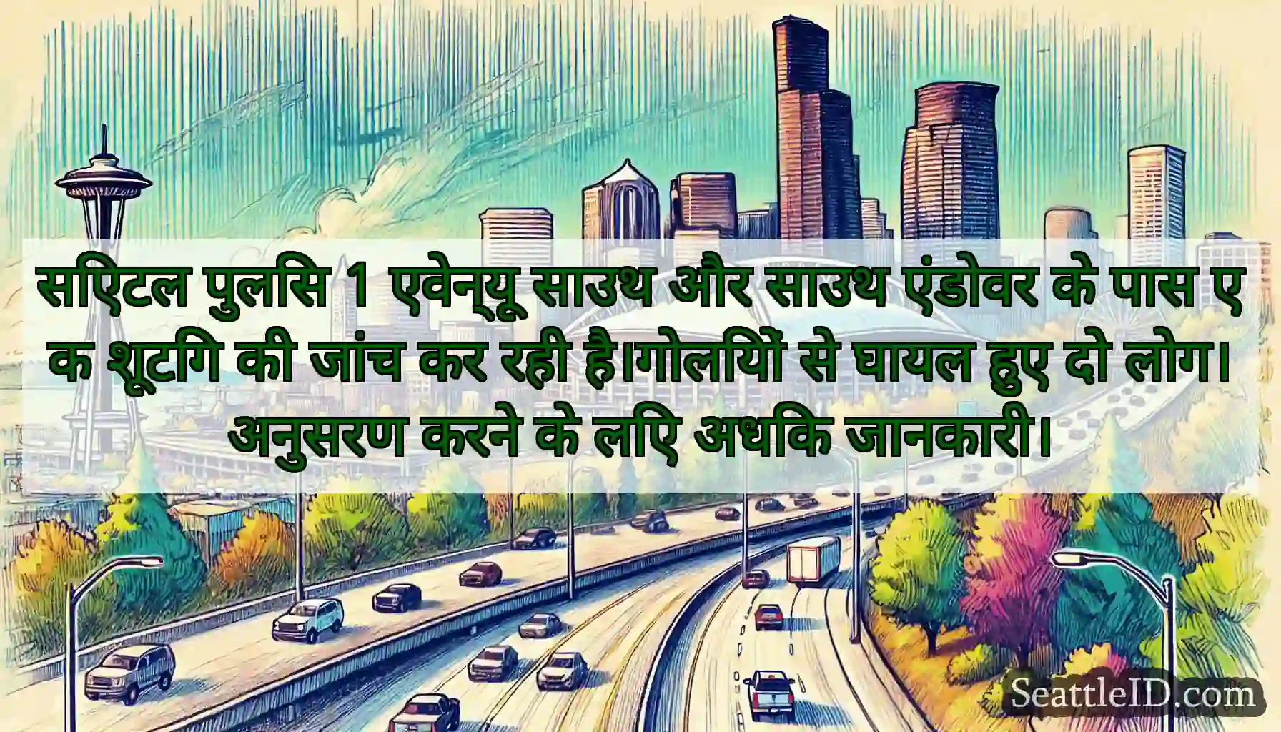 सिएटल पुलिस 1 एवेन्यू साउथ और साउथ एंडोवर के पास
