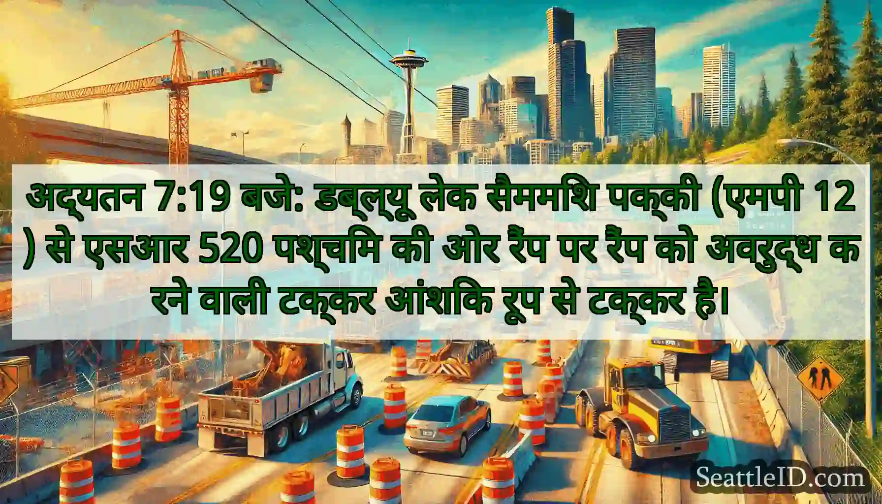 अद्यतन 7:19 बजे: डब्ल्यू लेक सैममिश पक्की (एमपी