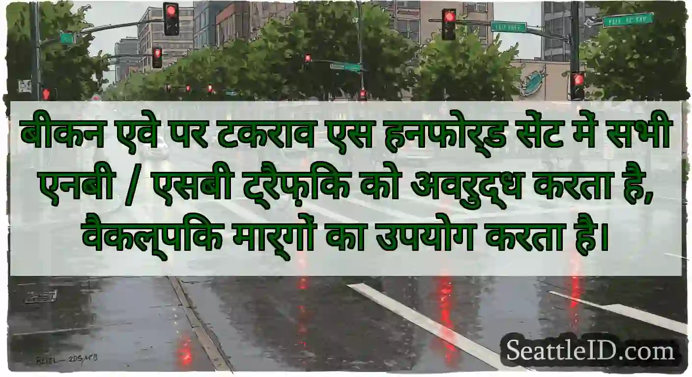 बीकन एवे पर टकराव एस हनफोर्ड सेंट में सभी एनबी /