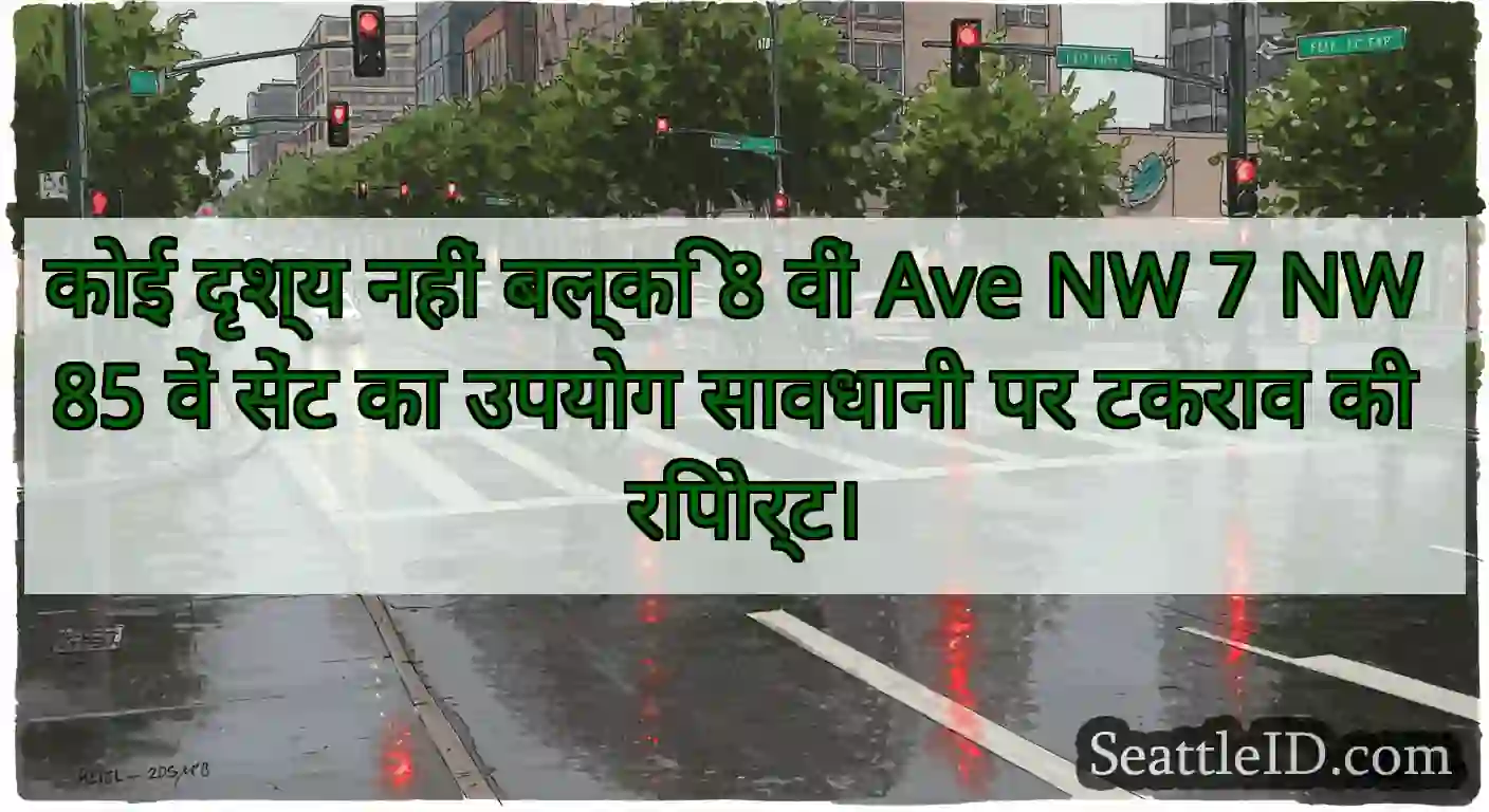 कोई दृश्य नहीं बल्कि 8 वीं Ave NW 7 NW 85 वें