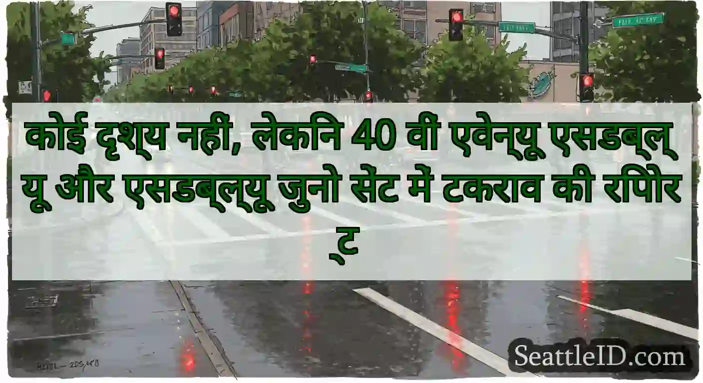 कोई दृश्य नहीं, लेकिन 40 वीं एवेन्यू एसडब्ल्यू और