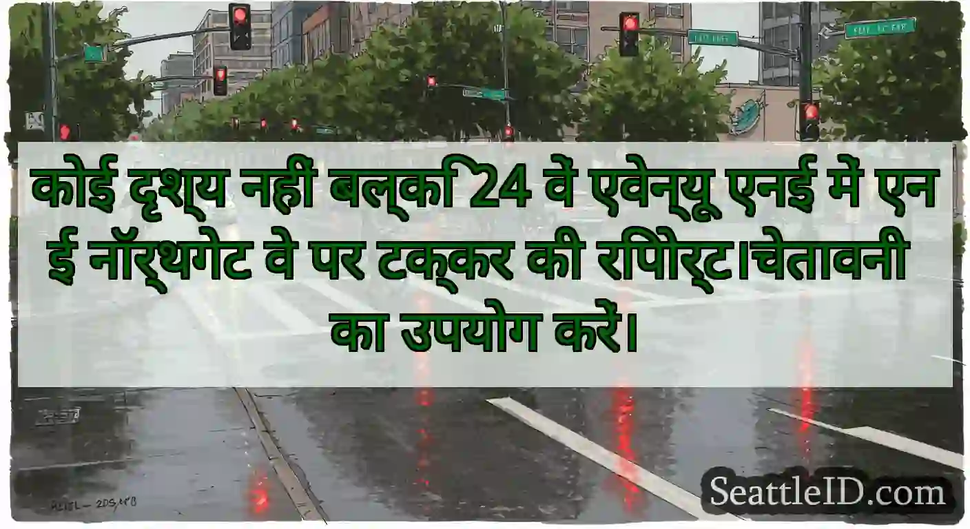 कोई दृश्य नहीं बल्कि 24 वें एवेन्यू एनई में एनई