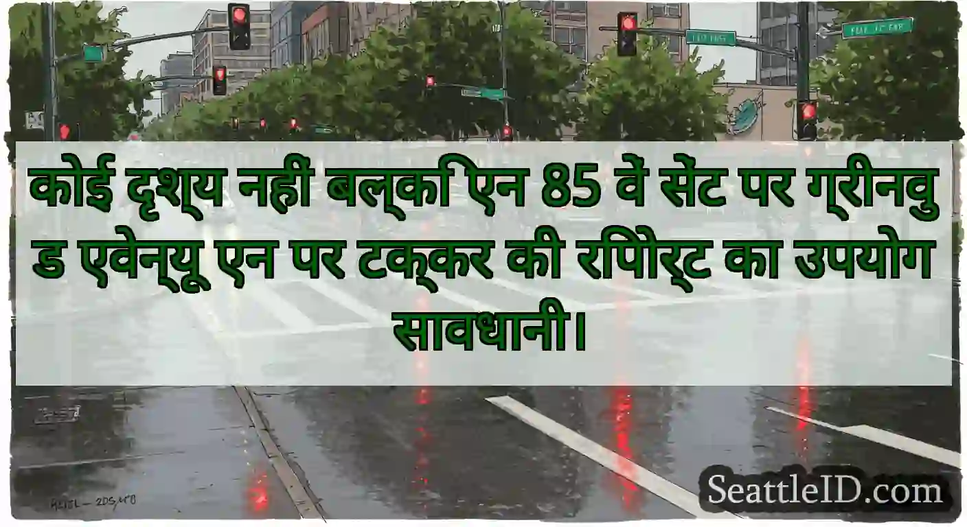 कोई दृश्य नहीं बल्कि एन 85 वें सेंट पर ग्रीनवुड