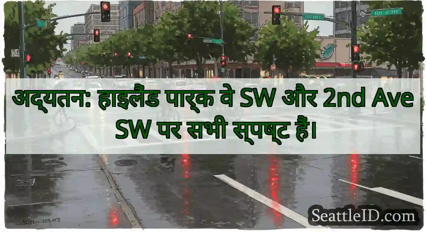 अद्यतन: हाइलैंड पार्क वे SW और 2nd Ave SW पर सभी
