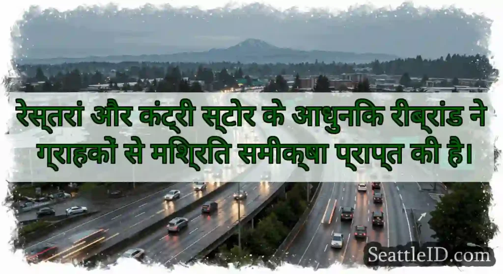 रेस्तरां और कंट्री स्टोर के आधुनिक रीब्रांड ने