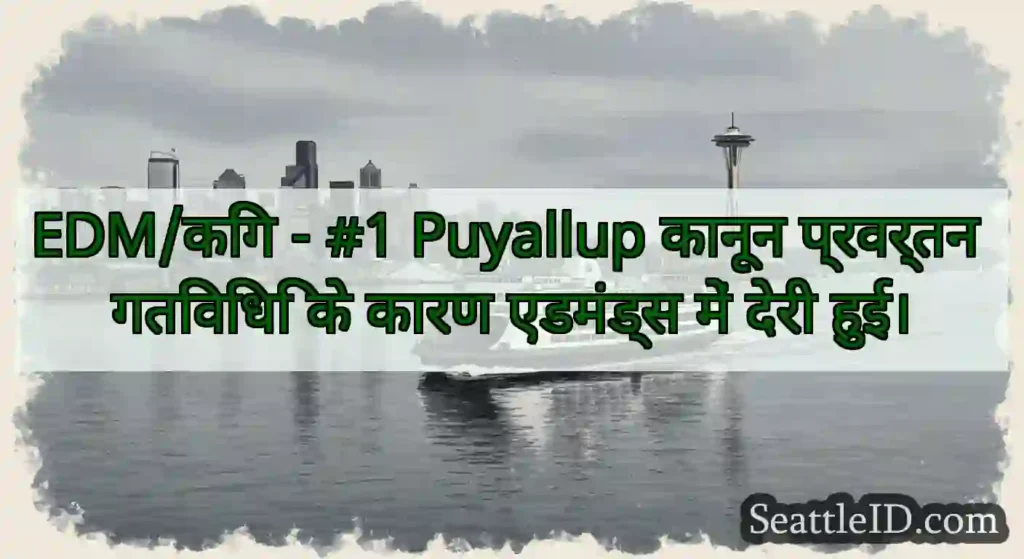 EDM/किंग - #1 Puyallup कानून प्रवर्तन गतिविधि के