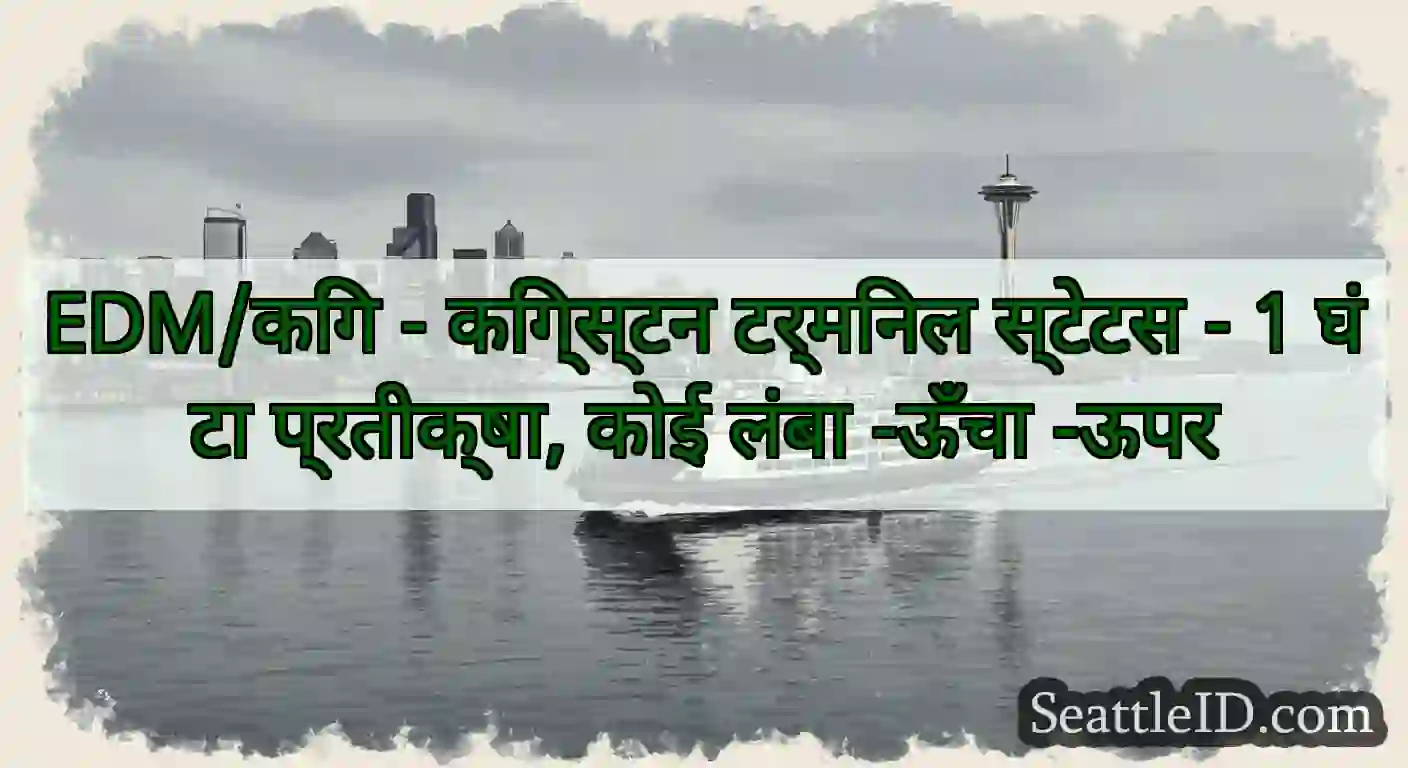 EDM/किंग - किंग्स्टन टर्मिनल स्टेटस - 1 घंटा